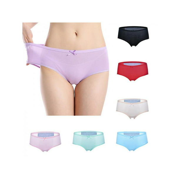 Women Menstrual Period Leakproof Physiological Pant Briefs Seamless Panties LD 
